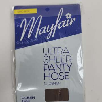 Mayfair Panty Hose Queen Size Sand Beige