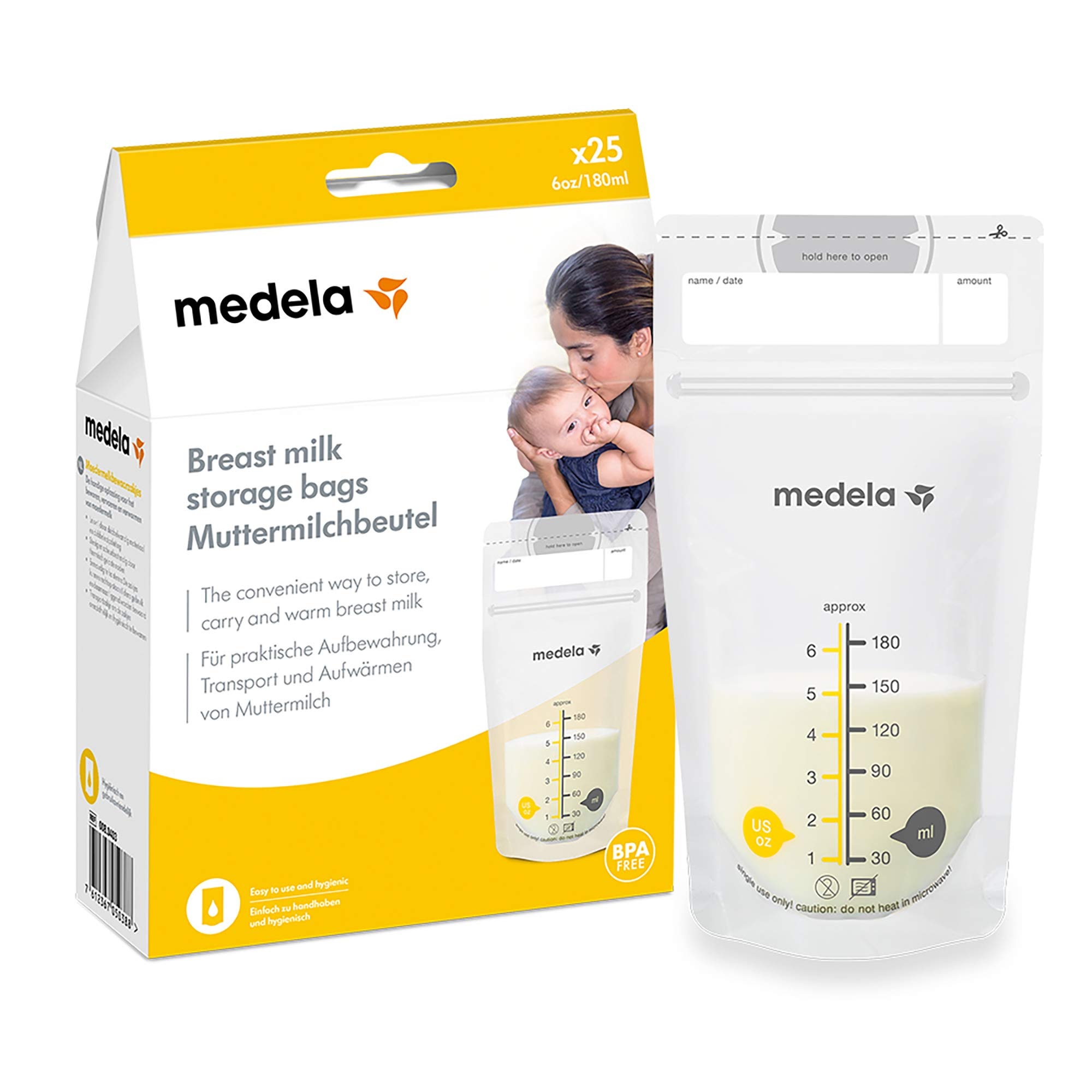 Medela Breat Milk Storage Bags 25CT