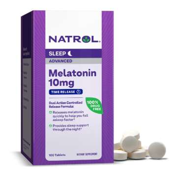 Melatonin 10mg Time release. Natrol. 60 tablets