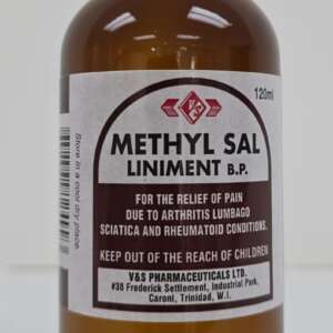 Methyl Sal Liniment 120ml V&S