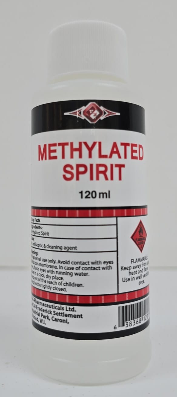 Methylated Spirit 120ml V&S