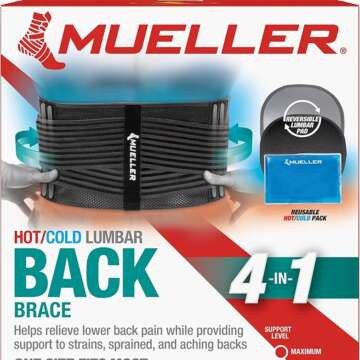Mueller Hot/Cold Lumbar Back Brace One Size