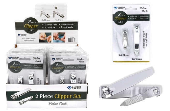 Nail Clipper Set (2 PC)