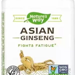 Nature Way Asian Ginseng 50 Vegan Capsules