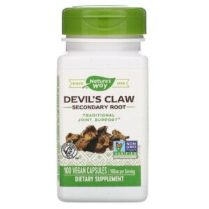 Nature Way Devil's Claw 100 Vegan Capsules
