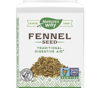 Nature Way Fennel Seed 100 Vegan Capsules