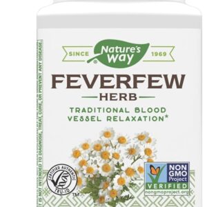 Nature Way Feverfew Herd 100 Vegan Capsules