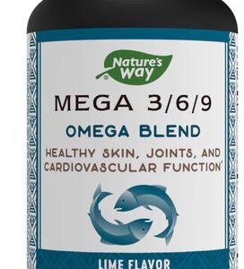 Nature Way Omega Blend 90 capsules, Lime Flavour