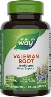 Nature Way Valerian Root 100 Vegan Capsules