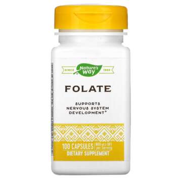 Natures Way Folate 100 vegan caps