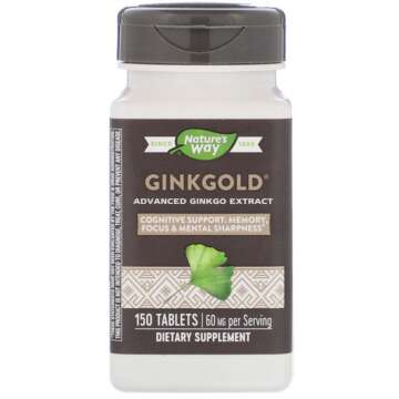 Natures Way Ginkgold 150ct -Advanced Ginko Extract