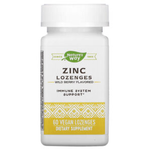 Natures Way Zinc Lozenges 60ct