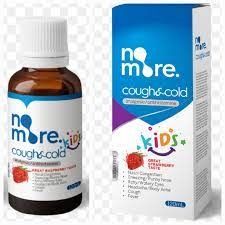 NOMORE Cough & Cold Kids 120ml strawberry flavor
