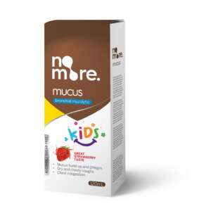 NOMORE Mucus Kids 120ml Strawberry Flavored syrup
