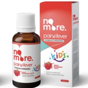 NOMORE Pain & Fever 120ml syrup