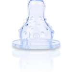 Nuby 2-Pack Three Flow Standard Neck Nipples