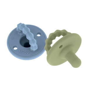Nuby Softees Pacifiers 2pk