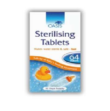 Oasis Sterilising Tablets 64CT