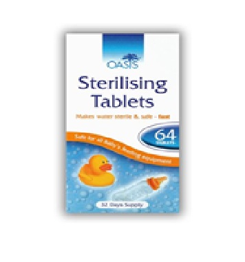Oasis Sterilising Tablets 64CT