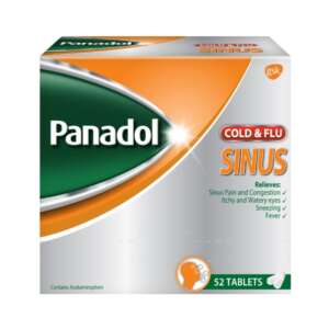 Panadol Cold and Flu Sinus 52 tablets