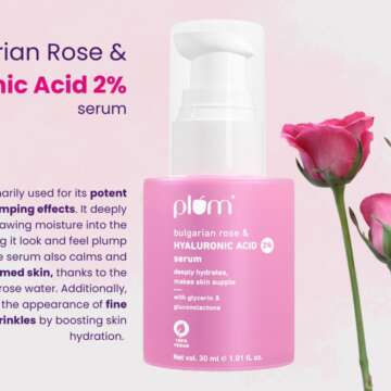 Plum Bulgarian Rose & Hyaluronic Acid 2% Serum