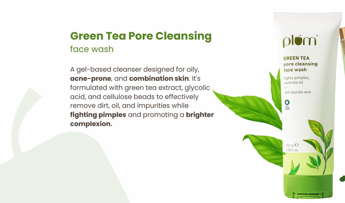Plum Green Tea Pore Cleansing Face Wash