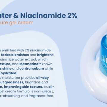 Plum Rice Water & Niacinamde Clear Gel Cream 50g