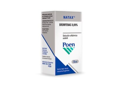 Poen Natax Ophthalmic Solution 5mL Brofenac 0.09%