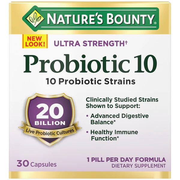 Probiotic 10 Nature's Bounty 30 capsules