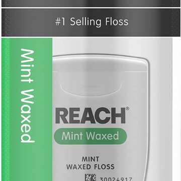 Reach Dental Floss Mint Waxed 55 Yards