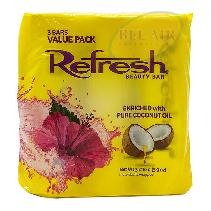 Refesh Soap Yellow 3 Bars