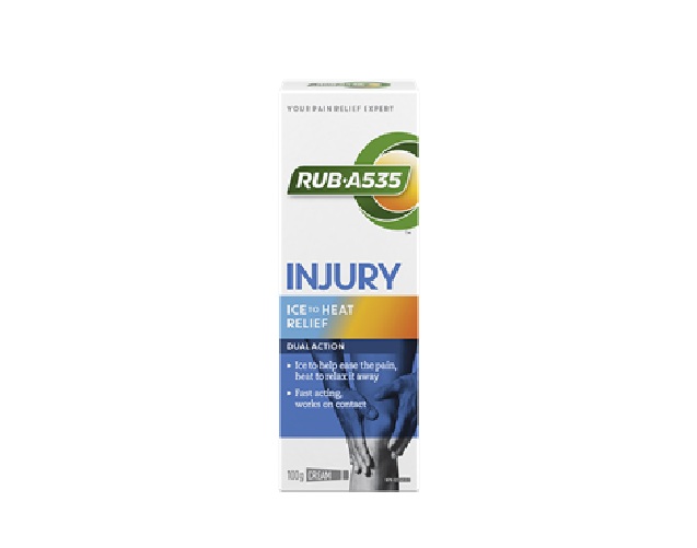 Rub A535 Injury Ice to Heat