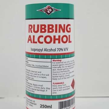 Rubbing Alcohol 250ml V&S