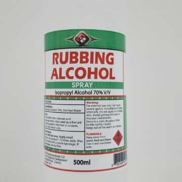 Rubbing Alcohol 500ml V&S With Spray Cap