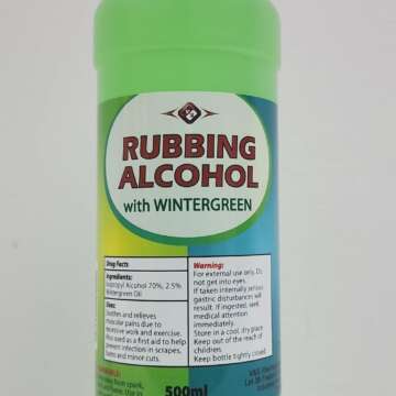 Rubbing Alcohol with wintergreen 500ml V&S