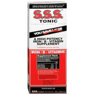 S.S.S. Tonic 20 Fl Oz