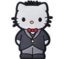 Shoe Charm HelloKitty Bride