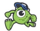 Shoe Charm MonstersINC Mike
