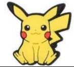 Shoe Charm Pikachu Sitting