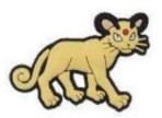 Shoe Charm Pokemon Persian