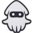 Shoe Charm Squid