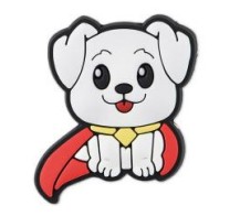 Shoe Charm SuperDog Sit