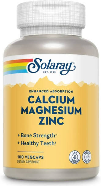 Solaray Calcium Magnesium Zinc