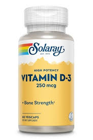 Solaray Vitamin D3 250 mcg