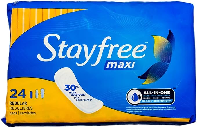 Stayfree Maxi Regular 24 ct