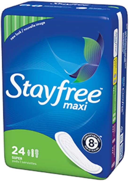 Stayfree Maxi Super Long 24 ct