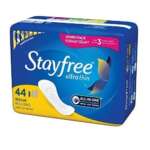 Stayfree Ultrathin Regular 44 Pads.