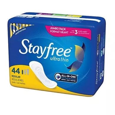 Stayfree Ultrathin Regular 44 Pads.