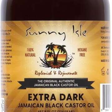 Sunny Isle Extra Dark Jamaican Castor Oil 2 Fl Oz