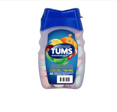 TUMS Assorted Fruit 48ct chews